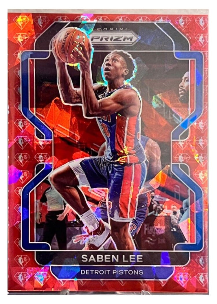 2021-22 Panini Prizm Base Set Saben Lee #205 card