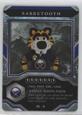 2021-22 Upper Deck MVP Mascot Gaming Cards Sabretooth #M-4 card