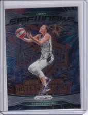 2024 Panini Prizm WNBA Fireworks Sabrina Ionescu #11 card
