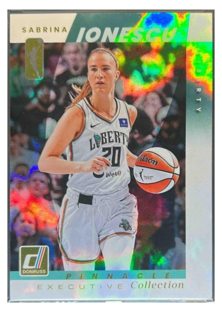 2025-26 Donruss WNBA 1997 Pinnacle WNBA Executive Collection Retro Sabrina Ionescu #15 card