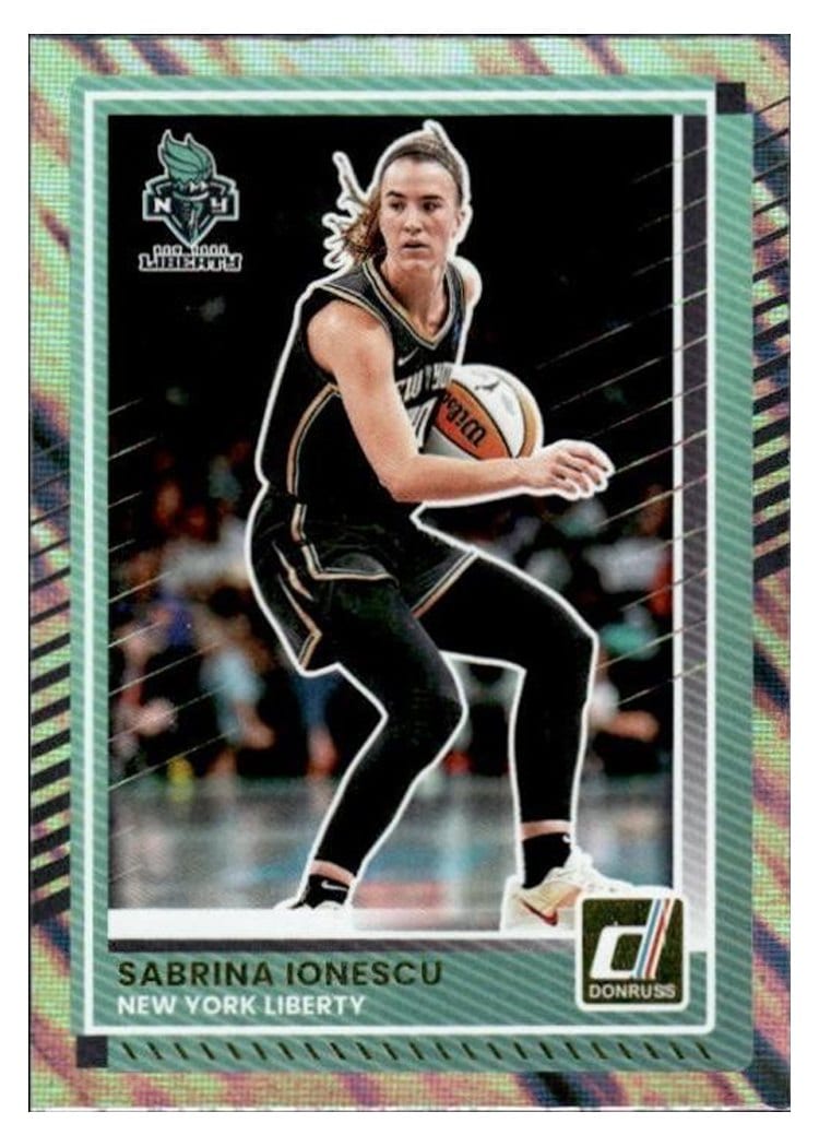 2025-26 Donruss WNBA Base Set Sabrina Ionescu Lava #83 card
