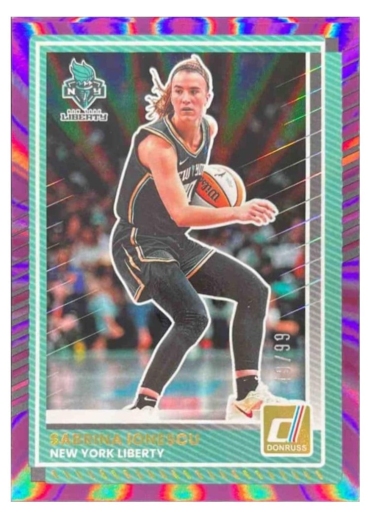 2025-26 Donruss WNBA Base Set Sabrina Ionescu #83 card