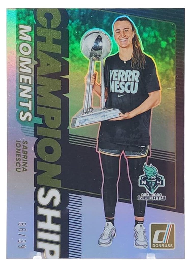 2025-26 Donruss WNBA Championship Moments Sabrina Ionescu #5 card
