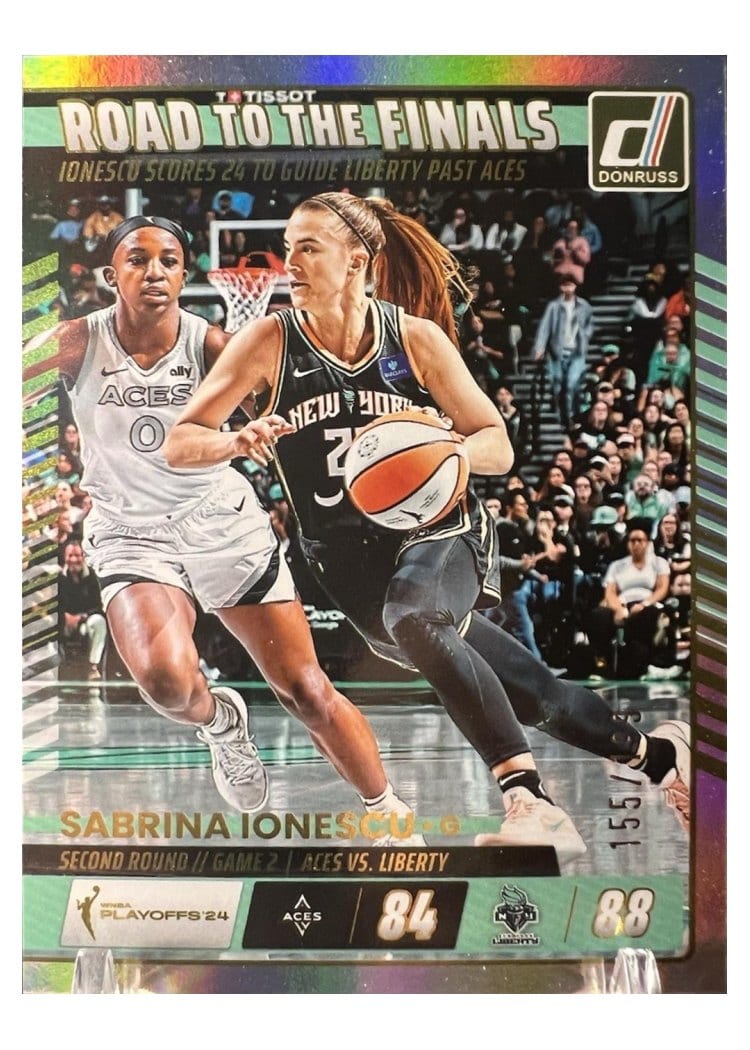 2025-26 Donruss WNBA Road to the Finals Second Round Sabrina Ionescu #3 card