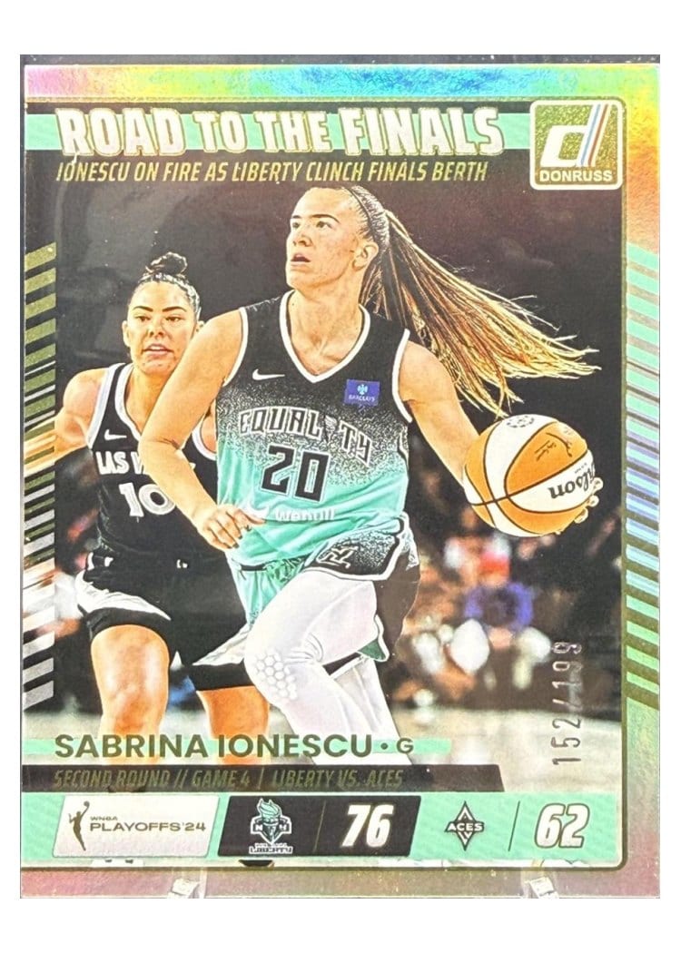 2025-26 Donruss WNBA Road to the Finals Second Round Sabrina Ionescu #7 card