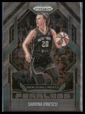 2025 Panini Prizm WNBA Fearless Sabrina Ionescu #1 card