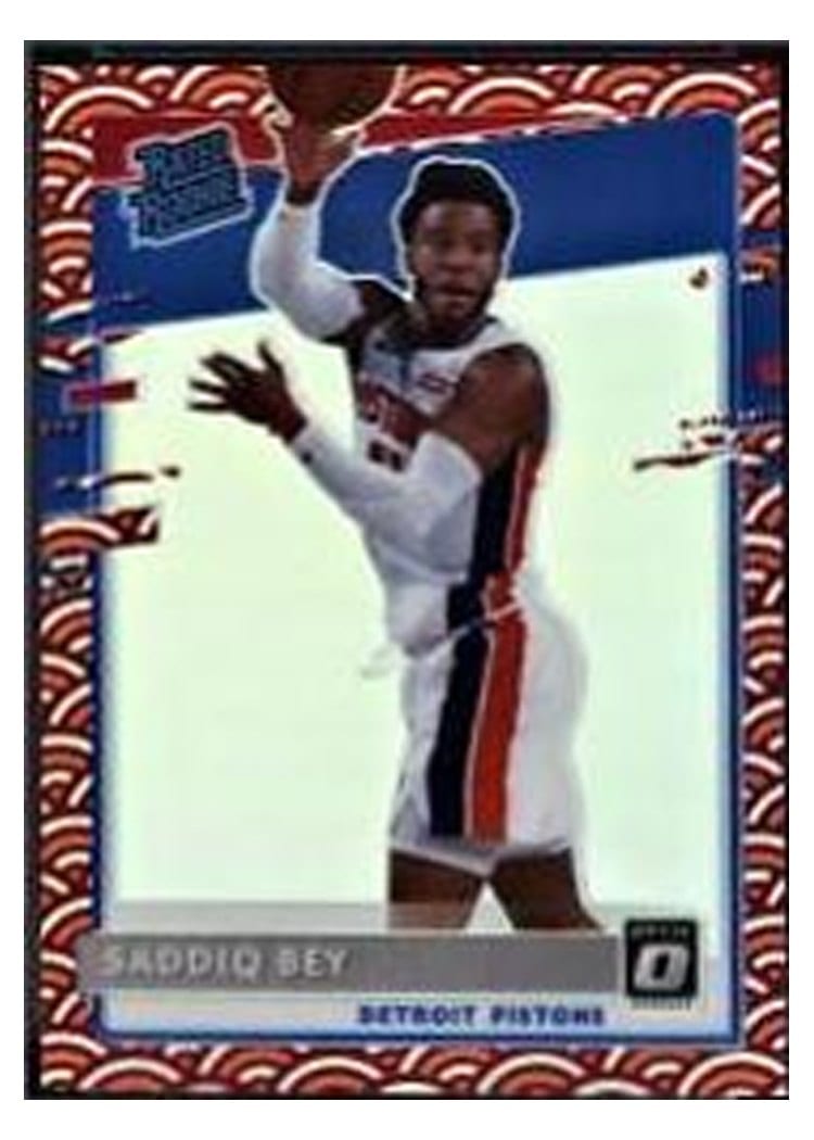 2020-21 Donruss Optic Base Set Saddiq Bey #169 card
