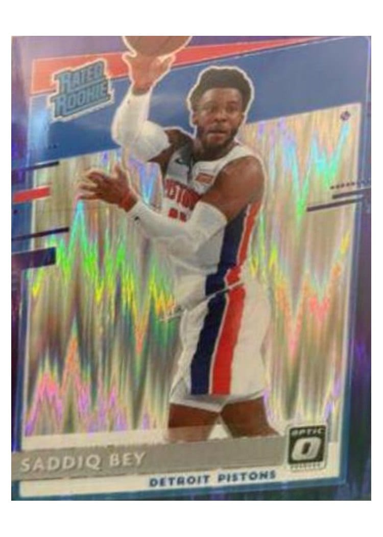 2020-21 Donruss Optic Base Set Saddiq Bey #169 card