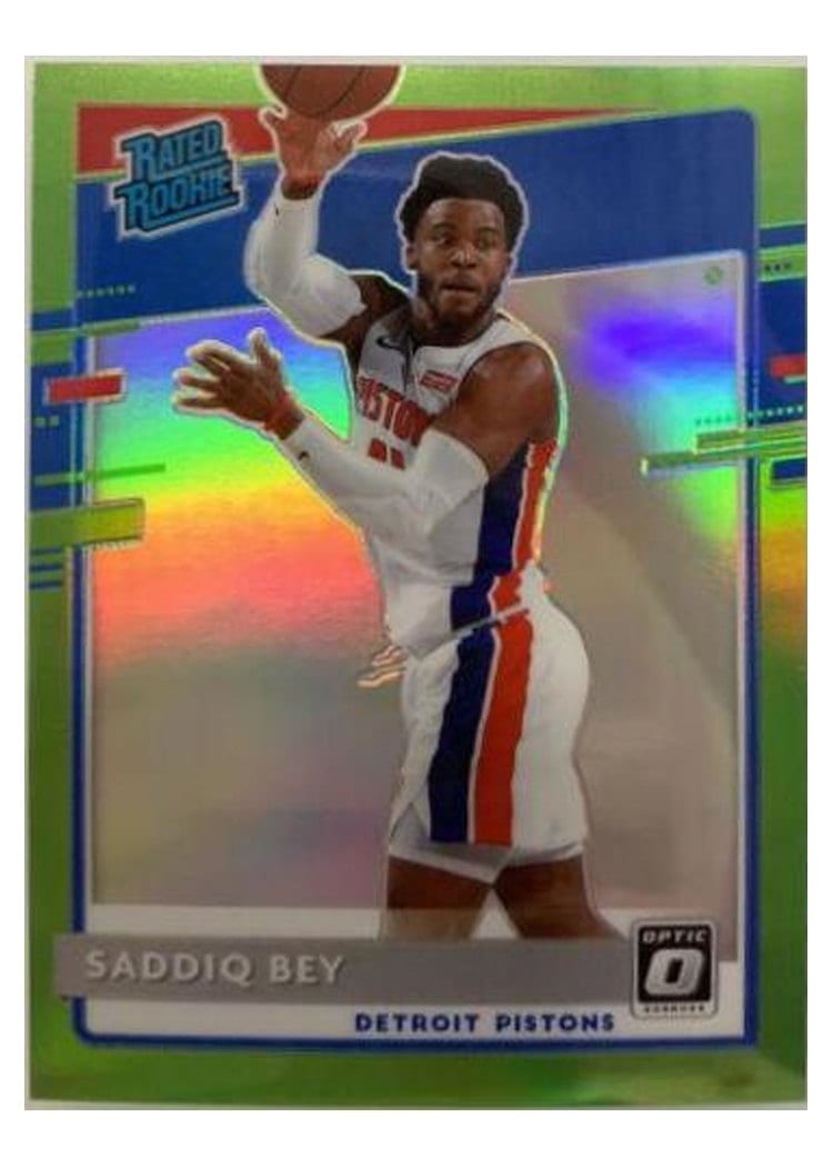 2020-21 Donruss Optic Base Set Saddiq Bey #169 card