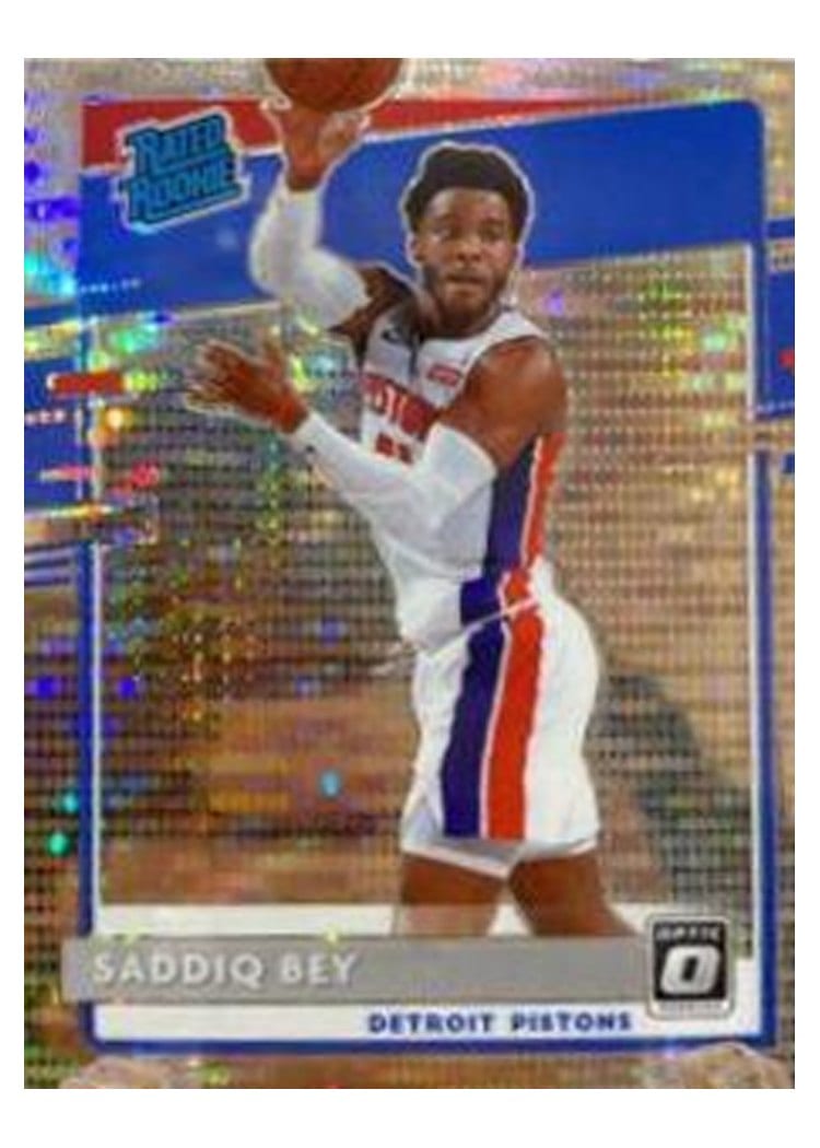 2020-21 Donruss Optic Base Set Saddiq Bey #169 card