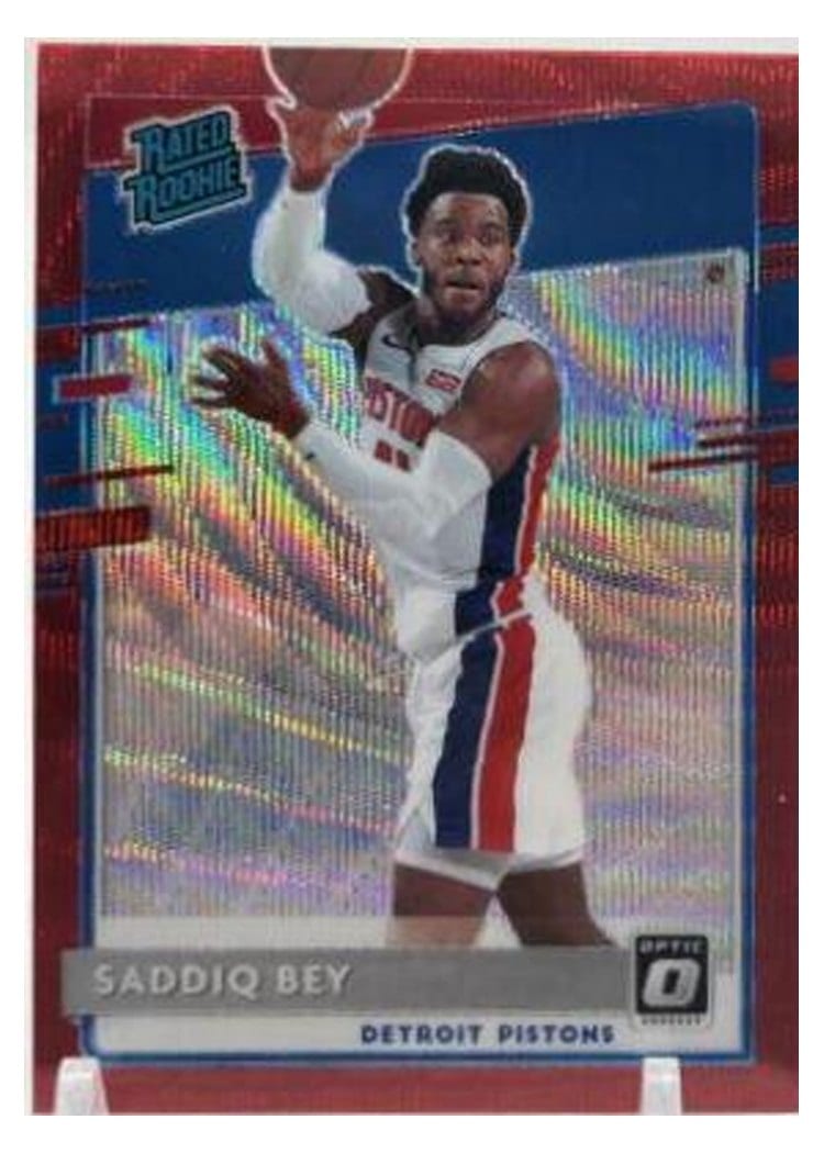 2020-21 Donruss Optic Base Set Saddiq Bey #169 card