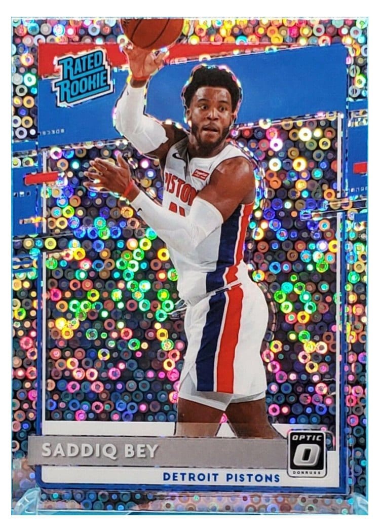 2020-21 Donruss Optic Base Set Saddiq Bey #169 card