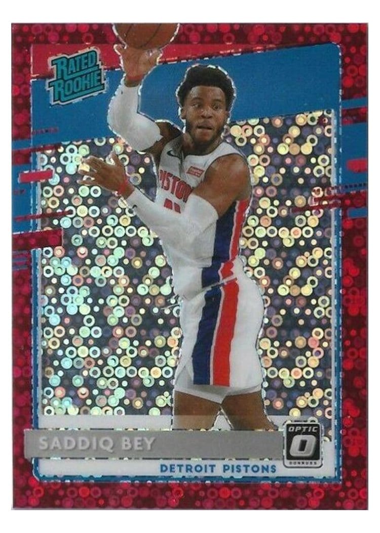 2020-21 Donruss Optic Base Set Saddiq Bey #169 card