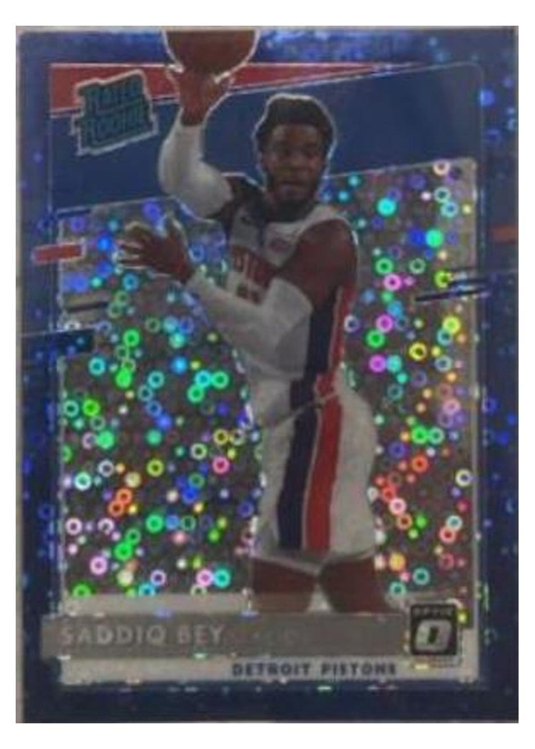 2020-21 Donruss Optic Base Set Saddiq Bey #169 card
