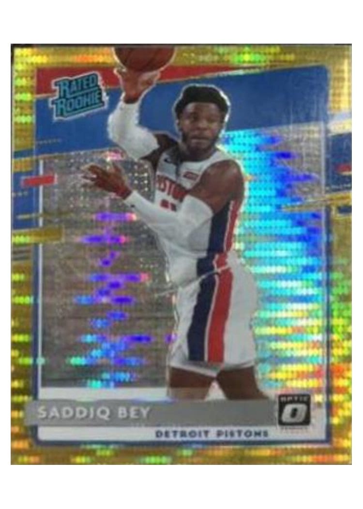 2020-21 Donruss Optic Base Set Saddiq Bey #169 card