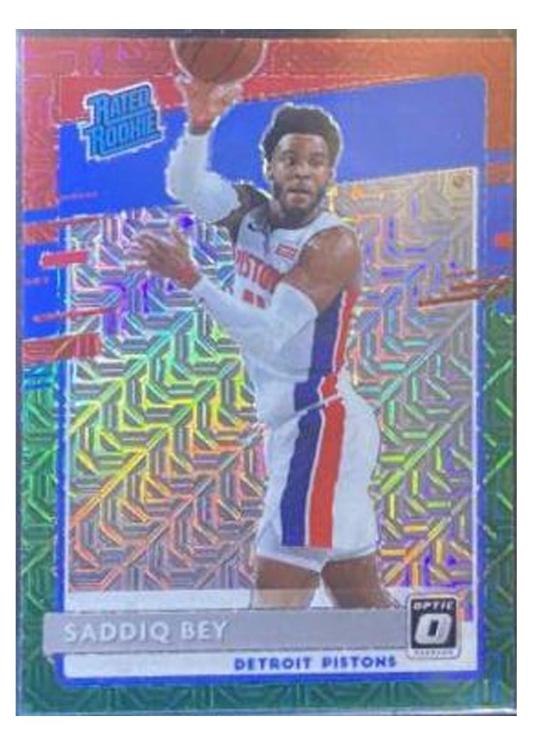 2020-21 Donruss Optic Base Set Saddiq Bey #169 card
