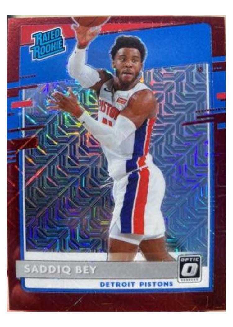 2020-21 Donruss Optic Base Set Saddiq Bey #169 card