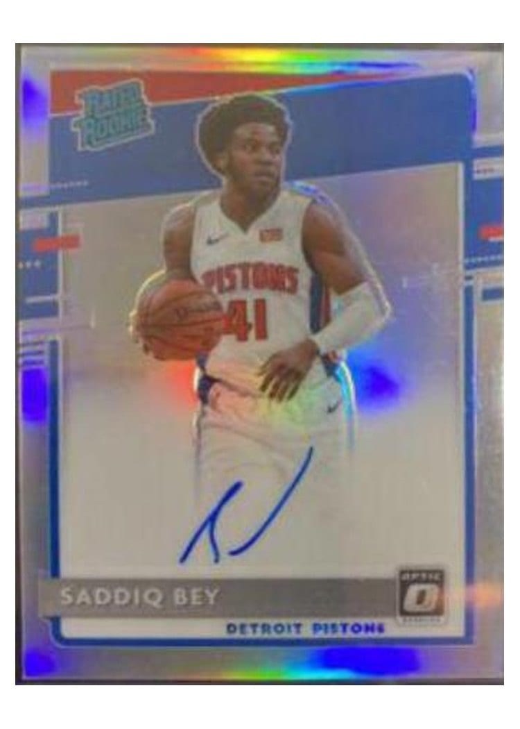 2020-21 Donruss Optic Base Set Saddiq Bey #169 card