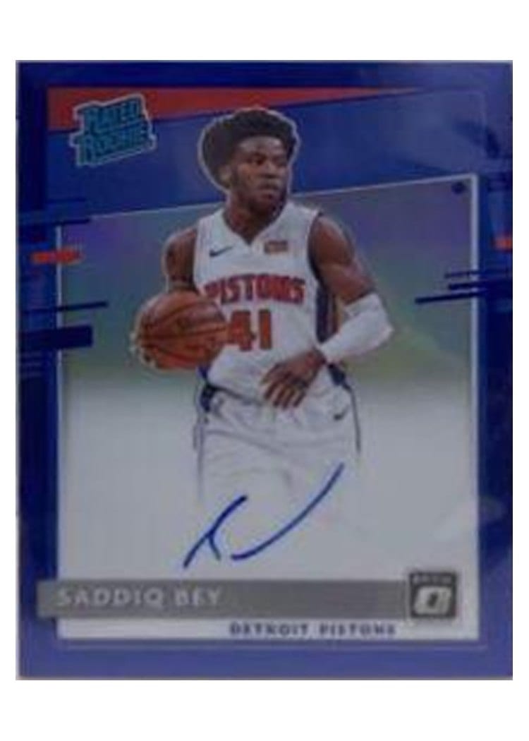 2020-21 Donruss Optic Base Set Saddiq Bey #169 card
