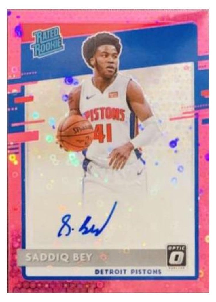 2020-21 Donruss Optic Base Set Saddiq Bey #169 card