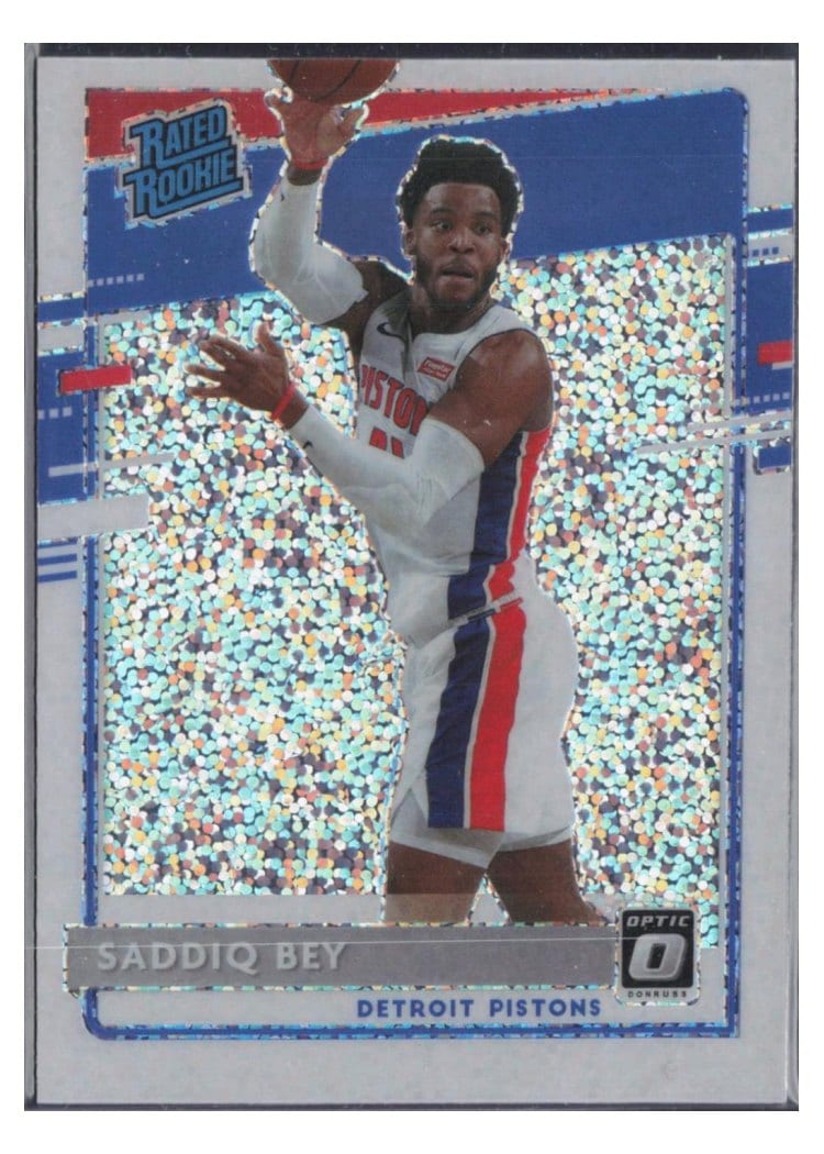 2020-21 Donruss Optic Base Set Saddiq Bey #169 card