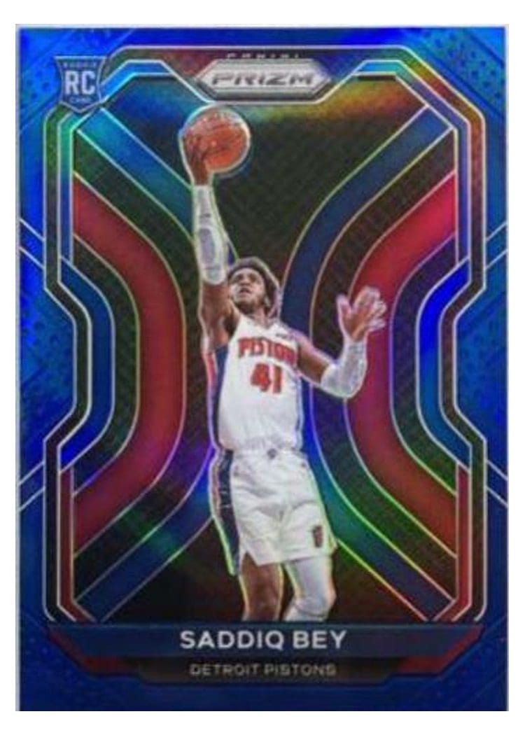 2020-21 Panini Prizm Base Set Saddiq Bey #284 card