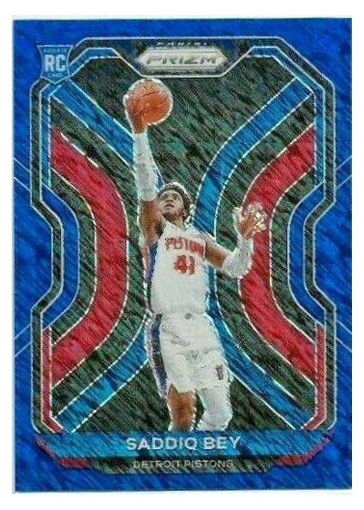 2020-21 Panini Prizm Base Set Saddiq Bey #284 card