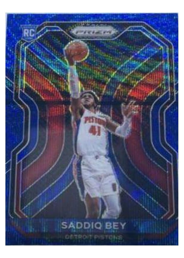 2020-21 Panini Prizm Base Set Saddiq Bey #284 card
