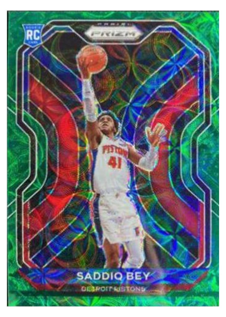 2020-21 Panini Prizm Base Set Saddiq Bey #284 card