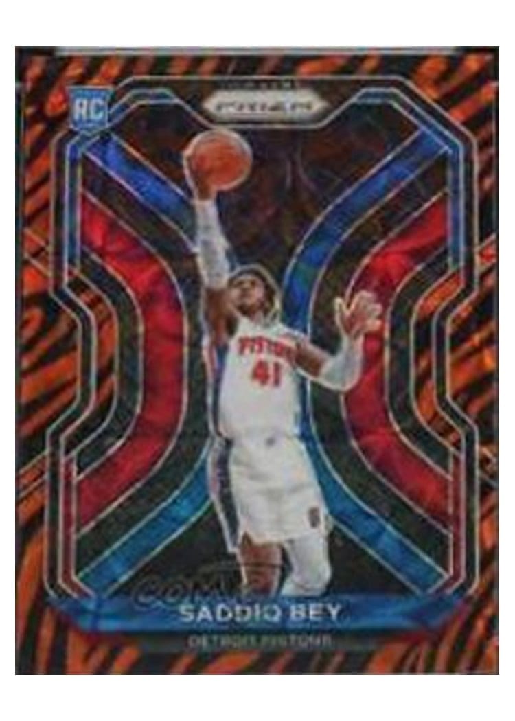 2020-21 Panini Prizm Base Set Saddiq Bey #284 card