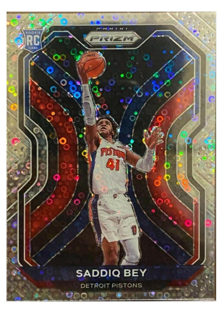 2020-21 Panini Prizm Base Set Saddiq Bey #284 card