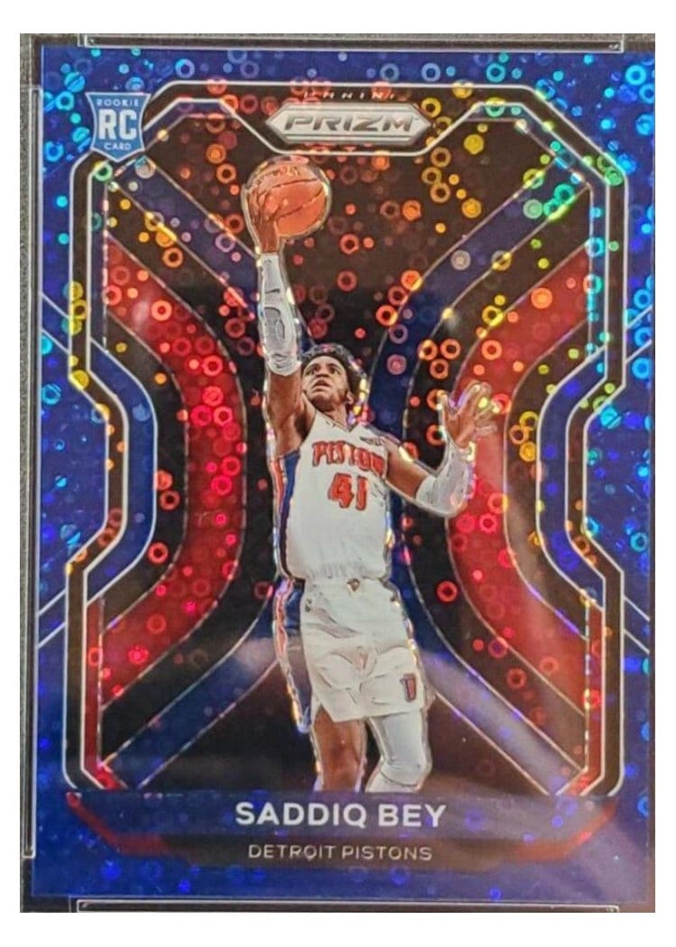 2020-21 Panini Prizm Base Set Saddiq Bey #284 card