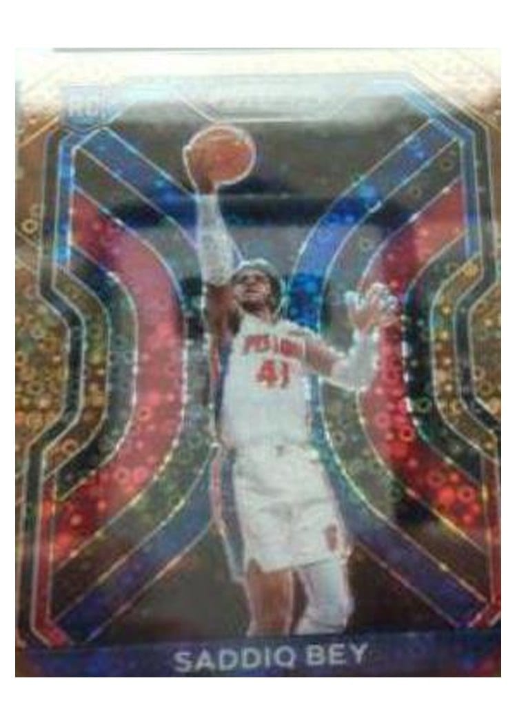 2020-21 Panini Prizm Base Set Saddiq Bey #284 card