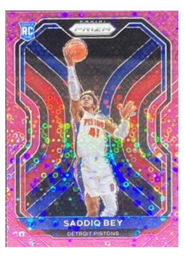 2020-21 Panini Prizm Base Set Saddiq Bey #284 card