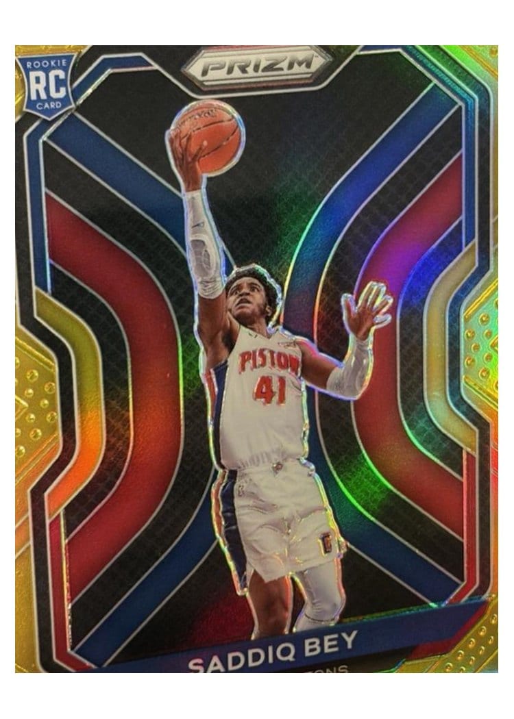 2020-21 Panini Prizm Base Set Saddiq Bey #284 card