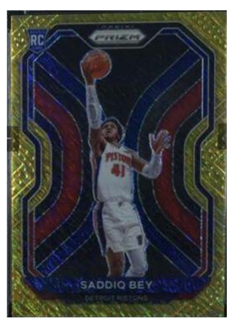 2020-21 Panini Prizm Base Set Saddiq Bey #284 card