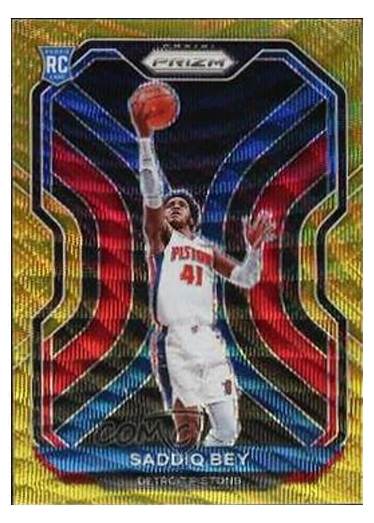 2020-21 Panini Prizm Base Set Saddiq Bey #284 card