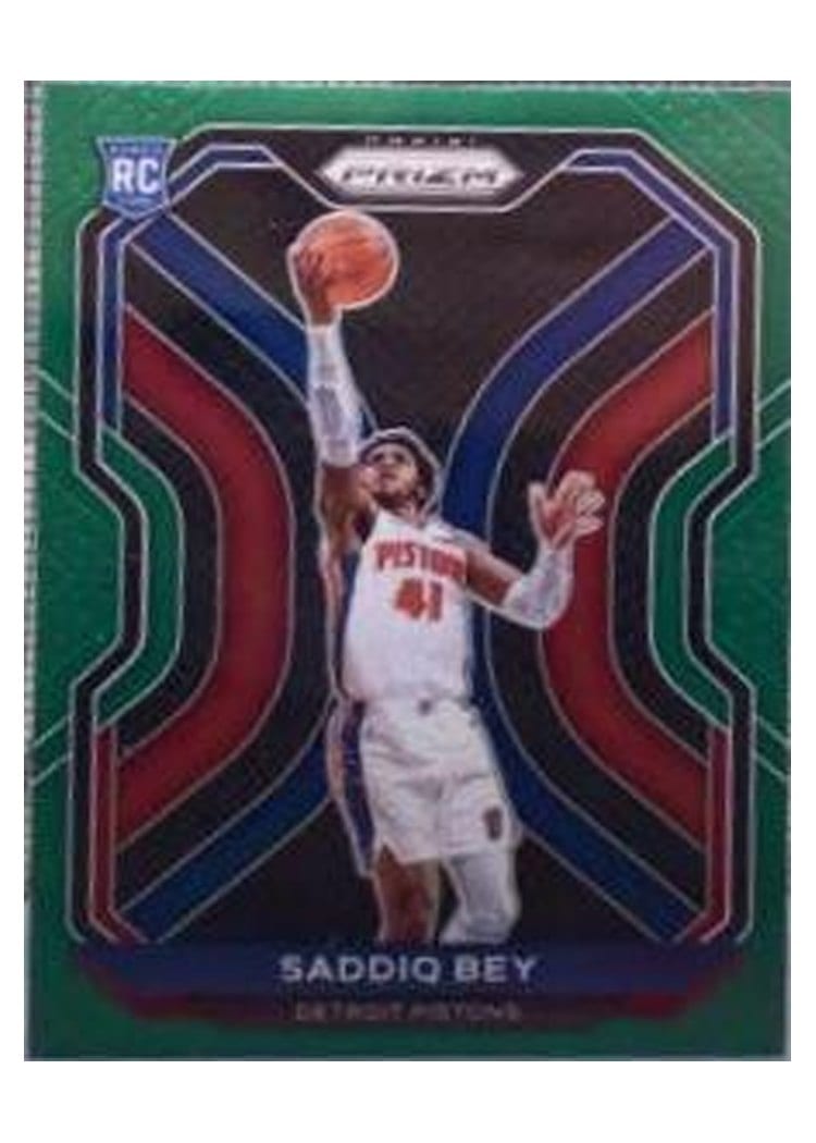2020-21 Panini Prizm Base Set Saddiq Bey #284 card