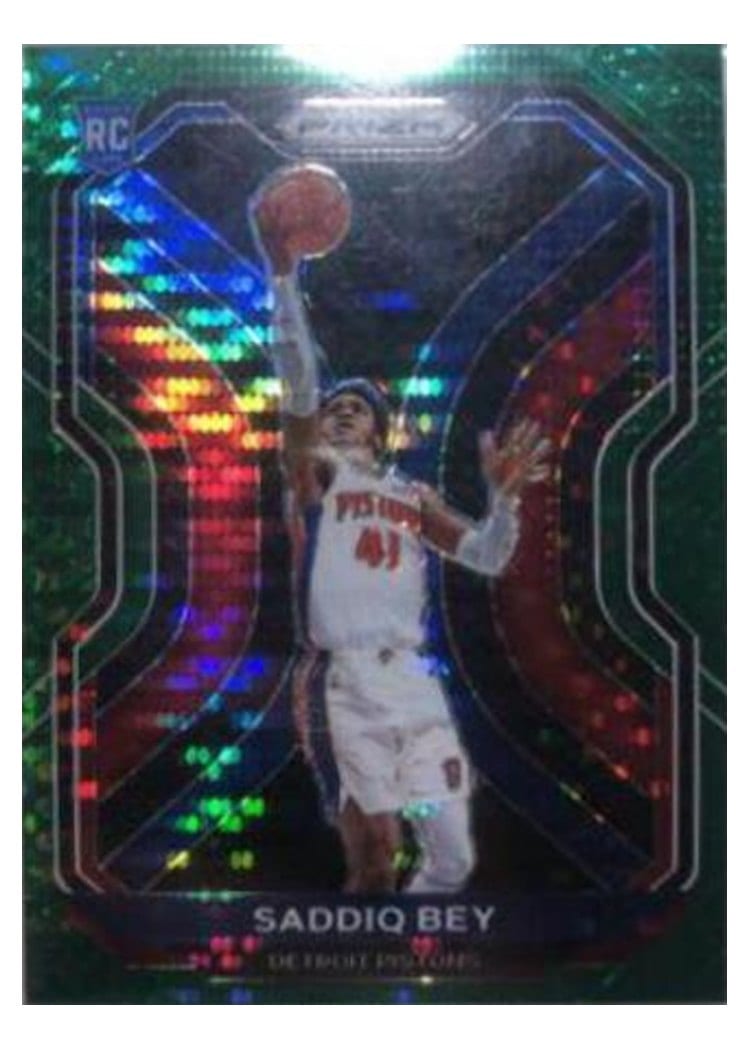 2020-21 Panini Prizm Base Set Saddiq Bey #284 card