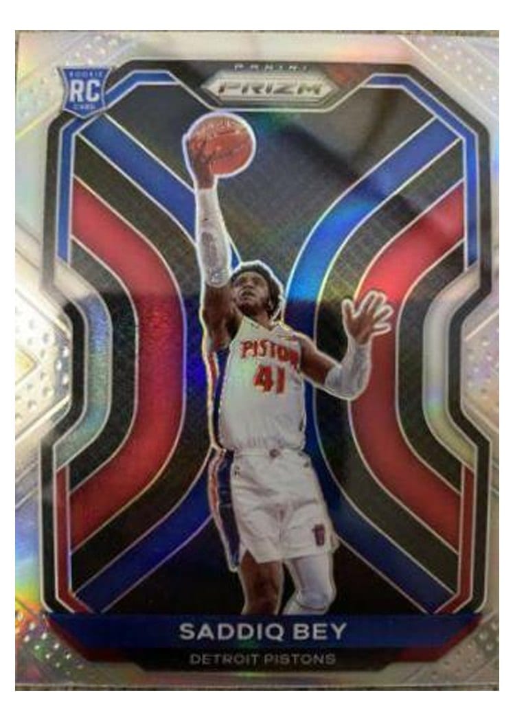 2020-21 Panini Prizm Base Set Saddiq Bey #284 card