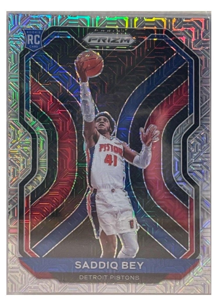 2020-21 Panini Prizm Base Set Saddiq Bey #284 card