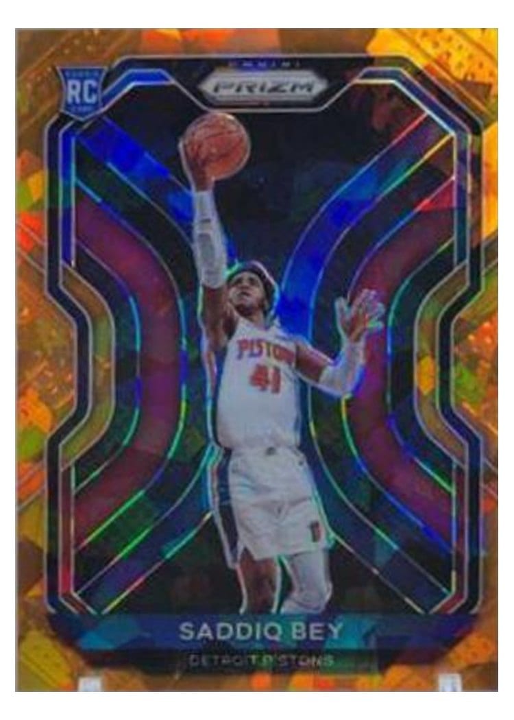 2020-21 Panini Prizm Base Set Saddiq Bey #284 card