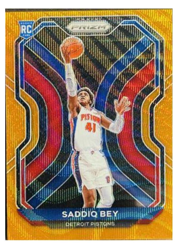 2020-21 Panini Prizm Base Set Saddiq Bey #284 card