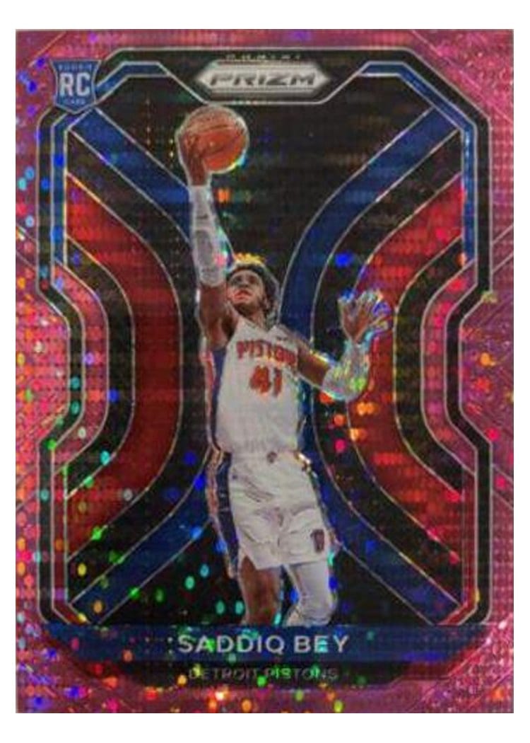 2020-21 Panini Prizm Base Set Saddiq Bey #284 card