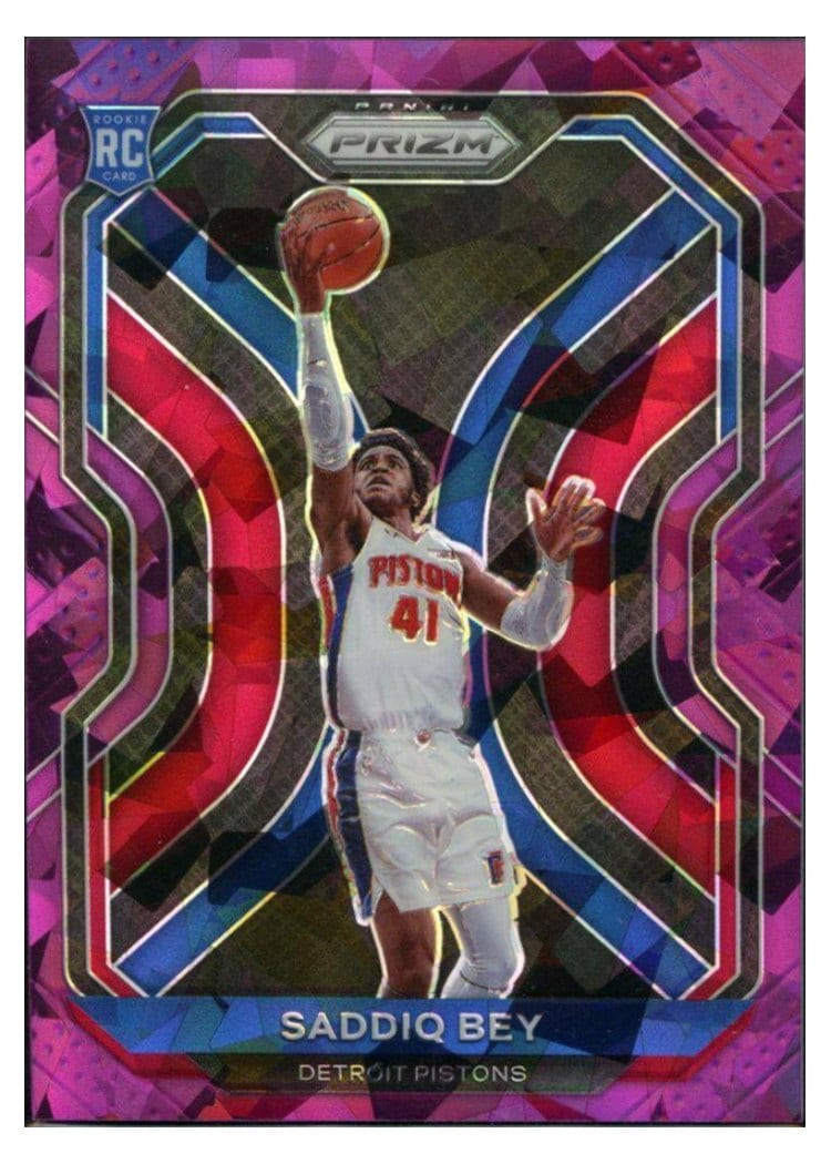 2020-21 Panini Prizm Base Set Saddiq Bey #284 card