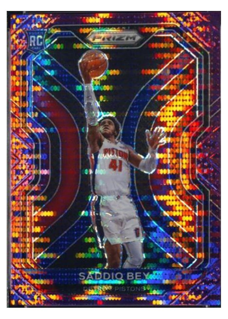 2020-21 Panini Prizm Base Set Saddiq Bey #284 card