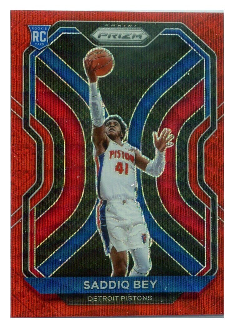 2020-21 Panini Prizm Base Set Saddiq Bey #284 card