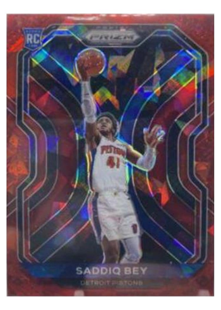2020-21 Panini Prizm Base Set Saddiq Bey #284 card