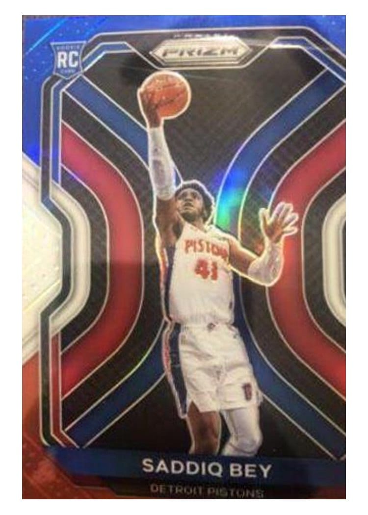 2020-21 Panini Prizm Base Set Saddiq Bey #284 card