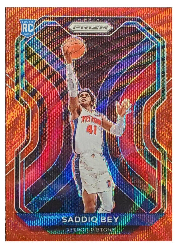 2020-21 Panini Prizm Base Set Saddiq Bey #284 card